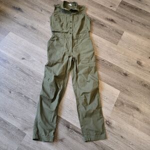 Olive Green Duluth Trading  Women's Jumpsuit -coveralls